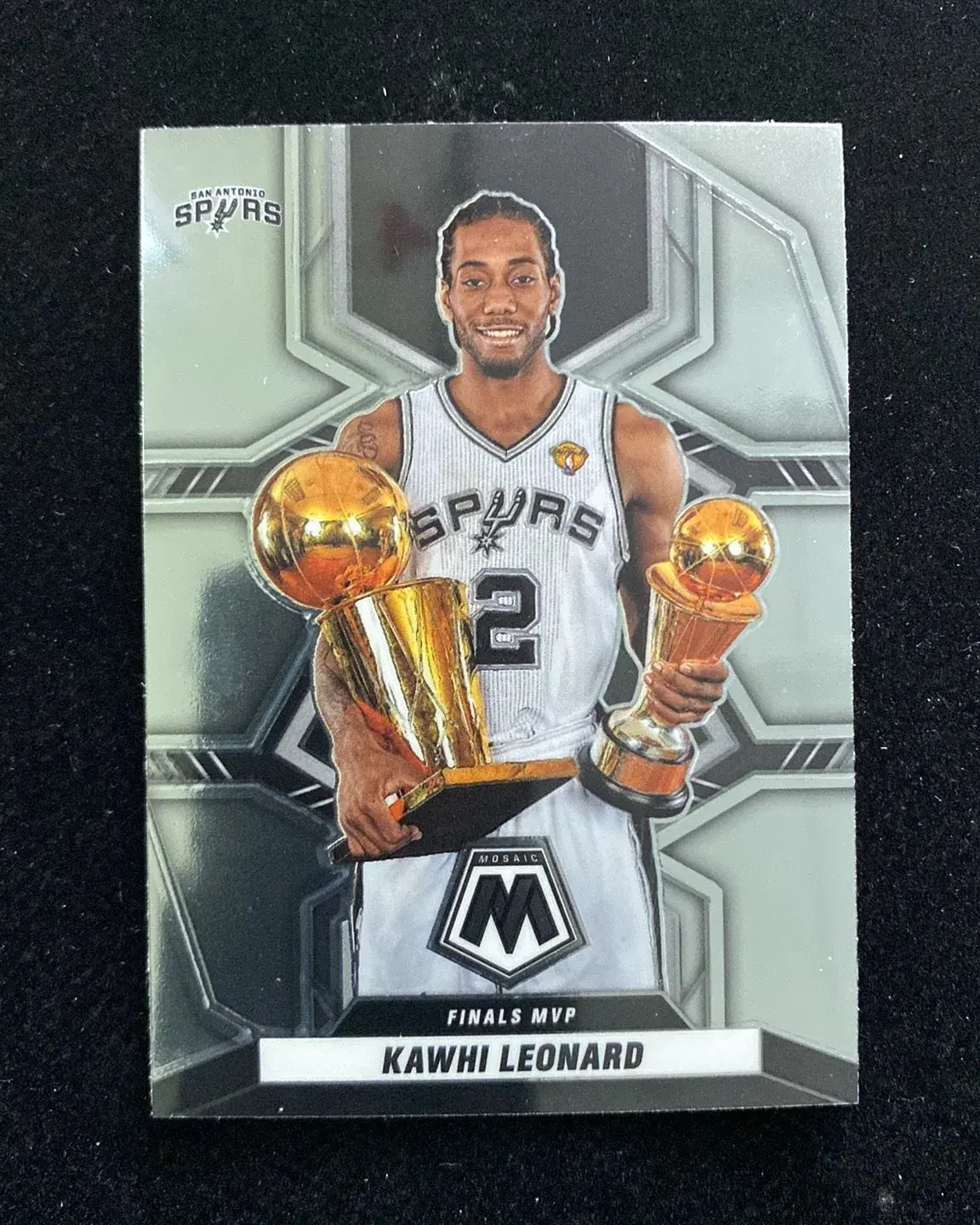 2021-22 Panini Mosaic Finals MVPs #300 Kawhi Leonard Spurs J51 FV28