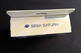 Retro-Bit Sega Saturn Wired Controller Slate Grey New in Open Box