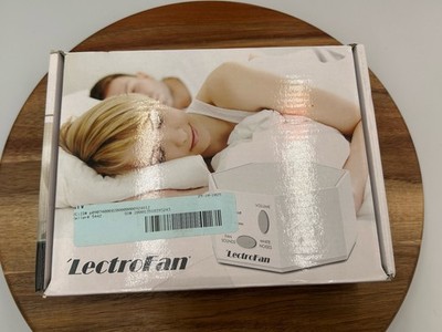 LectroFan Classic White Sleep Sound Machine ASM1007-KR  White Noise Machine New