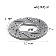 For Kyosho MP10 1/10 RC Car Buggy Brake Rotor (30mm/MP9) IF415 Upgrade Parts