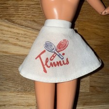 Barbie Sindy Vintage Fashion Tennis Skirt