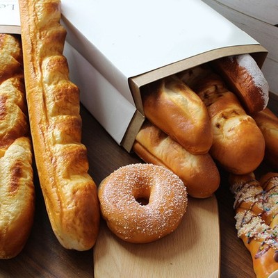Simuliertes Brotmodell für Bäckerei Europäische Lebensmittel Replik PU-Materi
