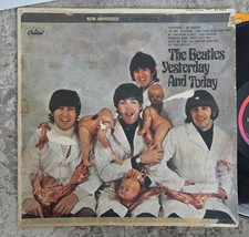 Beatles 1966 YESTERDAY & TODAY STEREO PEELED 3rd STATE BUTCHER LP COVER STARTER!