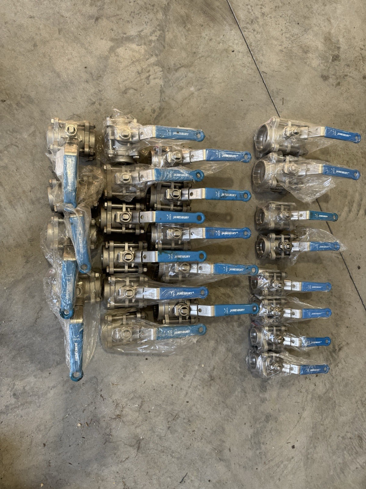 Stainless Steel ball Valves Variety All brands new never used. SOCKET WELD
