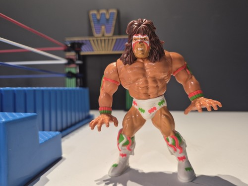 Wwf Wwe Hasbro Ultimate Warrior Wrestling Action F...
