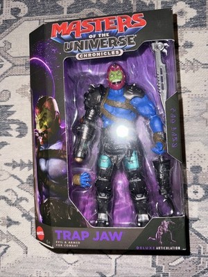 MOTU 2026 Masters of The Universe Chronicles Deluxe Edition TRAP JAW Figure