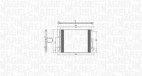 Kondensator Klimaanlage Magneti Marelli 350203809000 FüR Hyundai I30 GD Elantra