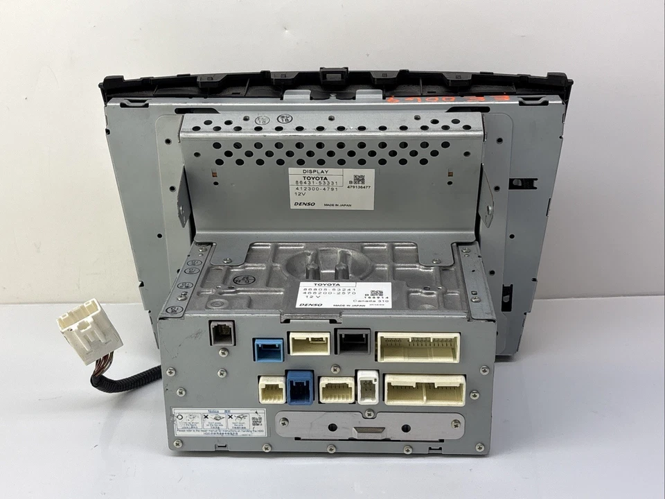 Reproductor receptor radio pantalla navegación Lexus IS250 2010-2012 86431-53331 Foto 3 de 4