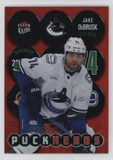 2024-25 Upper Deck Fleer Ultra Puckheads Red 91/99 Jake DeBrusk #PH-9 1t90