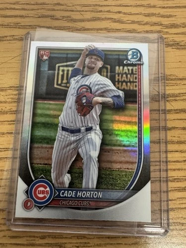 Cade Horton 2025 Bowman Chrome Red Rookie RC ROY Redemption Chicago Cubs
