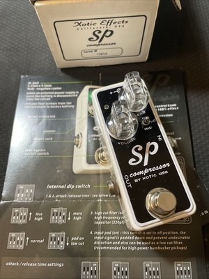 Xotic SP Compressor Guitar Effects Pedal