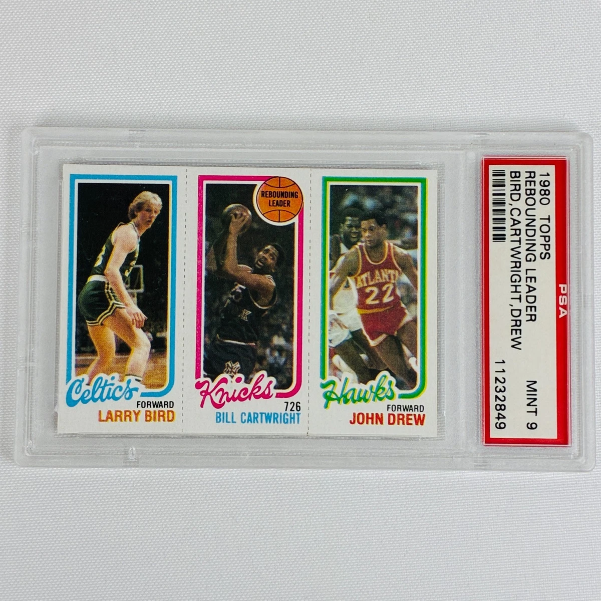 1980-81 Topps - Bill Cartwright/Larry Bird/John Drew #23-164-34 