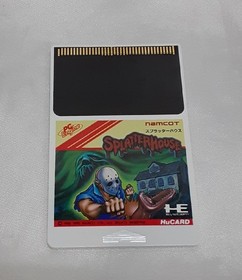 SPLATTER HOUSE Hu Hu PC Engine PC Engine OperatiConfirmed Japan r2