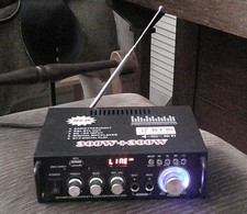 BT-298A Mini HiFi Bluetooth Stereo Amplifier, 2-channel audio receiver