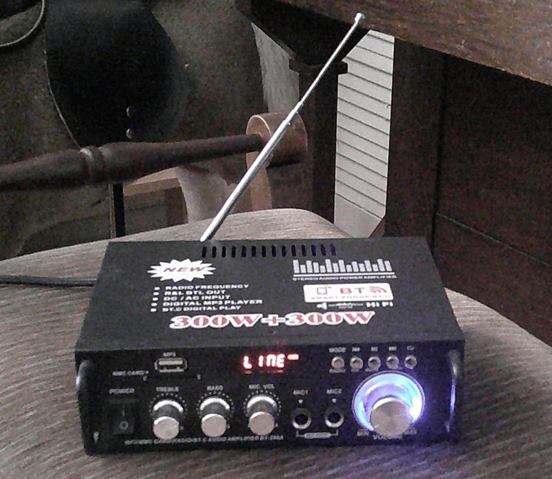 BT-298A Mini HiFi Bluetooth Stereo Amplifier, 2-channel audio receiver