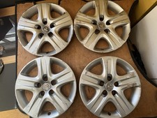 x4 Original Vauxhall 16” Zafira B Astra H Wheel Trims Hub Caps Set
