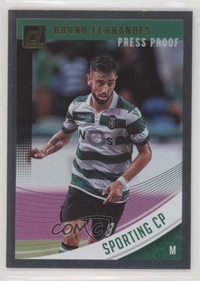 2018-19 Panini Donruss Press Proof Silver Bruno Fernandes #59 0jo3