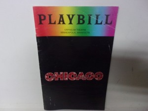 Vtg. Chicago Playbill Magazine Orpheum Theater Minneapolis Minnesota