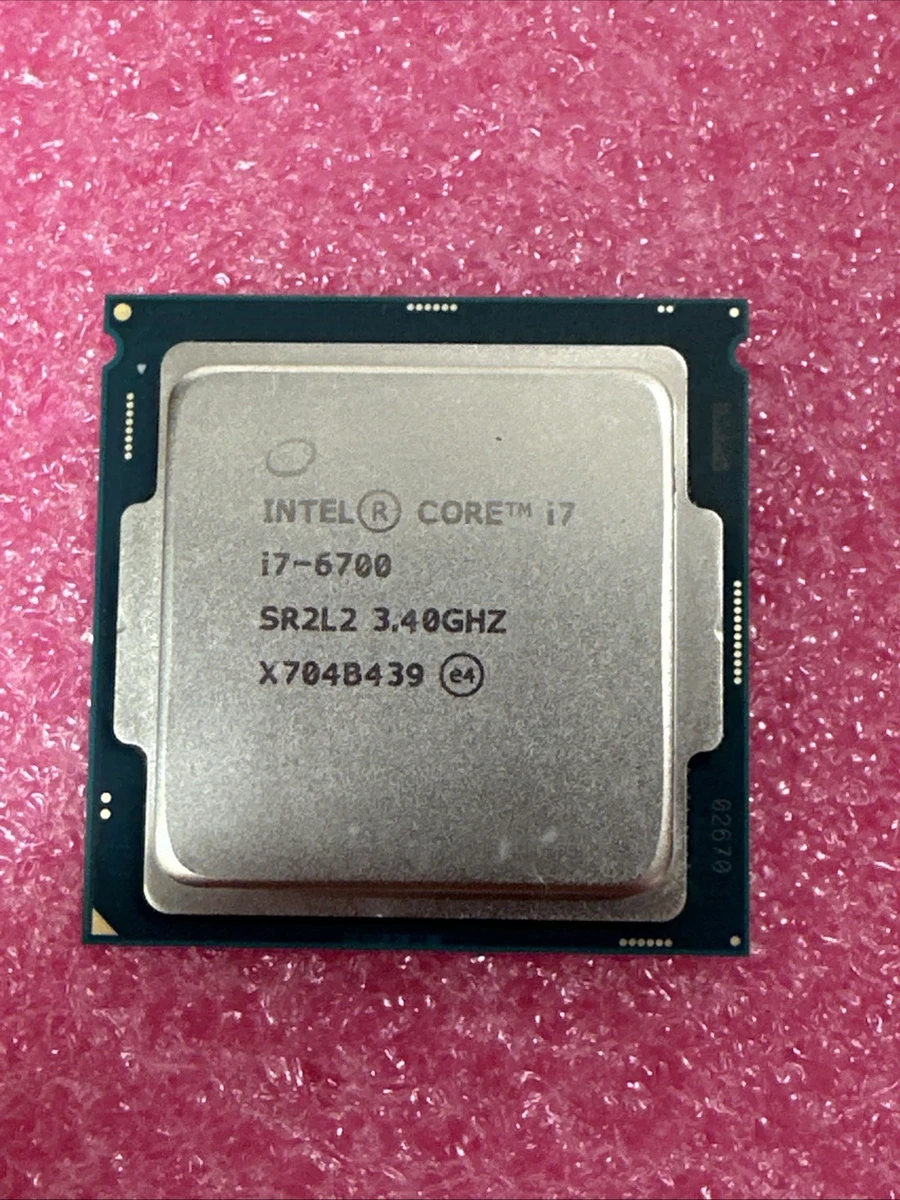 25+ Intel Core i7-6700 Processor Model Computer Processors LGA