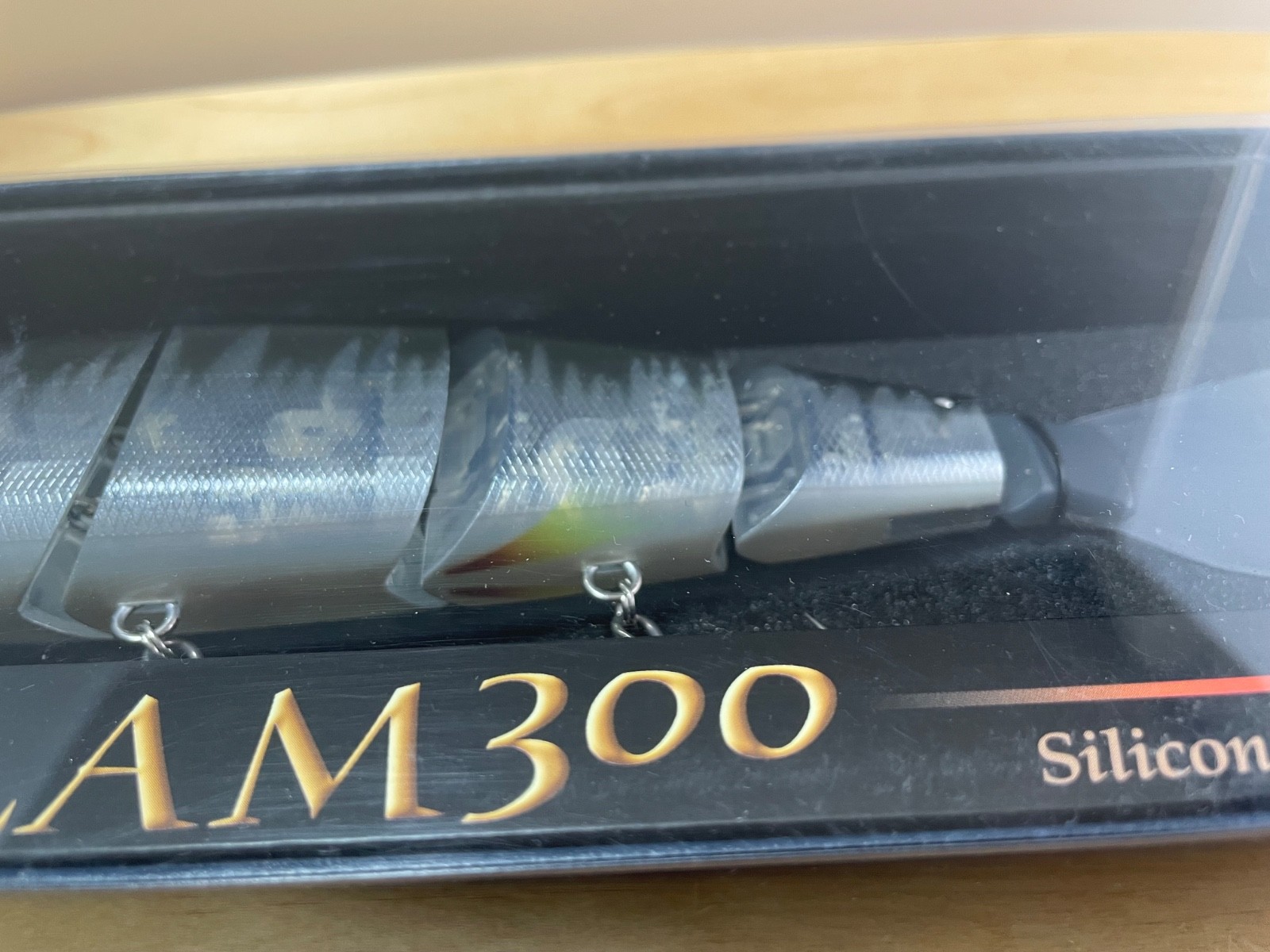 BALAM 300 MADNESS EVERGREEN # Clear Hasu jointed swimbait surface lure Unused - Image 6