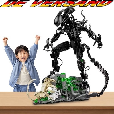 Xenomorph Alien 3D Montage Set Konstruktionsspielzeug Modellbau Bausteine Kit