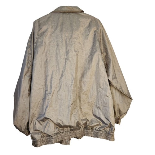 Haband unisex XL Windbreaker Jacket Nylon Shell & Cotton Lining Beige classic 90 - Picture 2 of 5