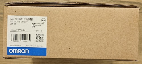 NEW! FACTORY SEALED! OMRON NB7W-TW01B INTERACTIVE DISPLAY - Picture 1 of 1