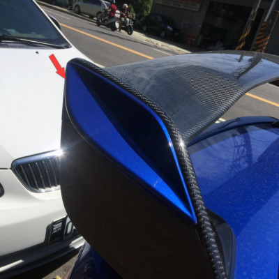Painted color For Subaru WRX STI Type Sedan Trunk Spoiler