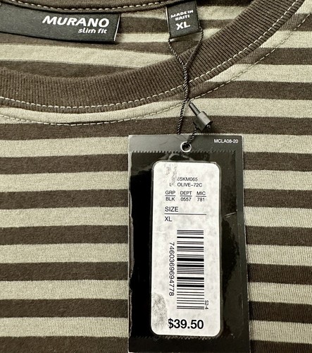 Murano Men's Short-Sleeve Tee, Size-XL - Picture 2 of 4