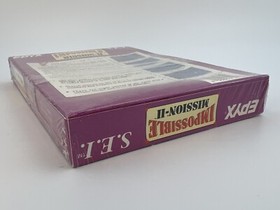 Impossible Mission II 2 Video Game Nintendo NES Factory SEALED S.E.I Epyx