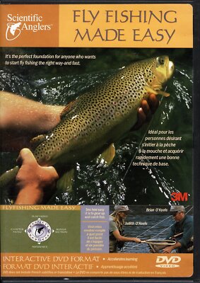 Scientific Anglers Fly Fishing Made Easy DVD Video Fly Fishing Training Video