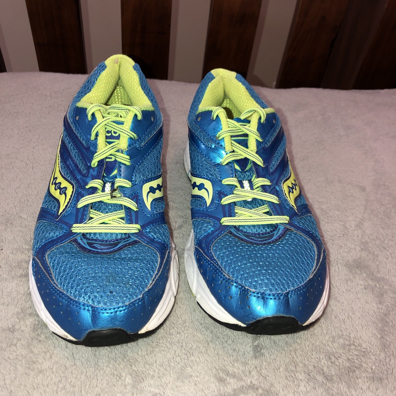 SAUCONY Cohesion 6 Womens Lace Up Low Running Sneakers Blue Mesh 15156-22 Sz 9 thumbnail 4