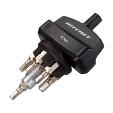 Ritchey Torque Key Multi-Tool w/ 6-Bits 3-4-5mm T-20 T-25 and Phillips 4Nm