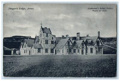 1904 Dougarie Lodge Isle of Arran Scotland Anderson's Select Series Postcard