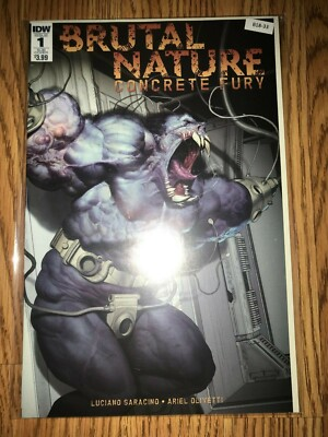 #ad Brutal Nature Concrete Fury 1 Sub Cvr High Grade Comic B18 33 $9.99