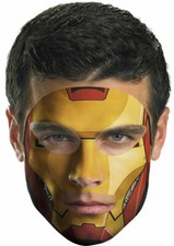 Iron Man 2 Face Tattoo