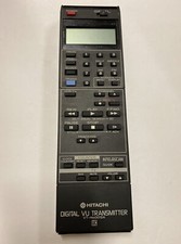 Original Genuine Hitachi Digital VU VT-RM3012A TV/VCR Remote Control Tested