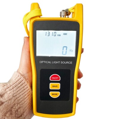 Handheld Optical Light Source With Wavelengths Range 850/1300nm Backlight LCD