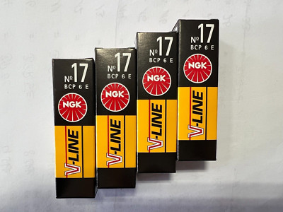 4x Zündkerzen NGK V Line 17 BCP 6 E  Alfa Romeo Citroen Mercedes Nissan Peugeot