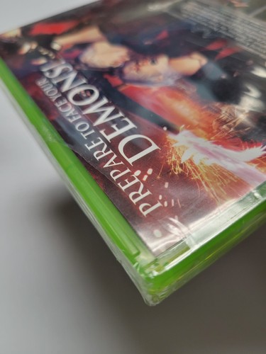 Devil May Cry 4 (2008) Brand New Factory Sealed X360, Shrinkwrap Damaged on Back - Picture 14 of 20