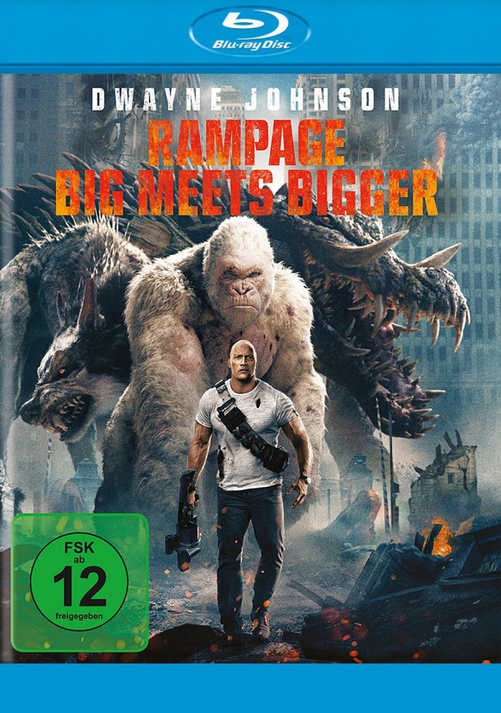 Rampage (2018) [Blu-ray/NEU/OVP] Dwayne Johnson, Naomie Harris, Jeffrey Dean Mor - Bild 4