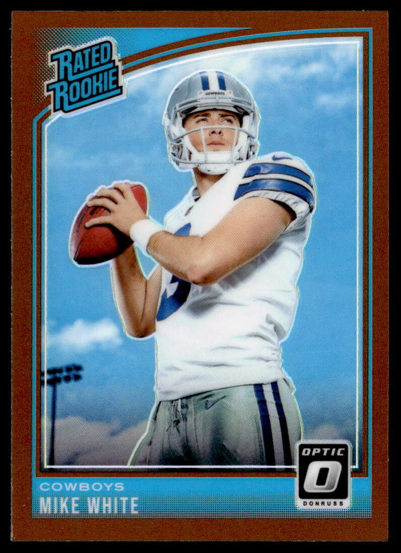 2018 Donruss Optic #185 Mike White   Football Dallas Cowboys
