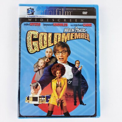  Austin Powers GOLDMEMBER Widescreen DVD 2002 PG-13 Mike Myers Beyonce