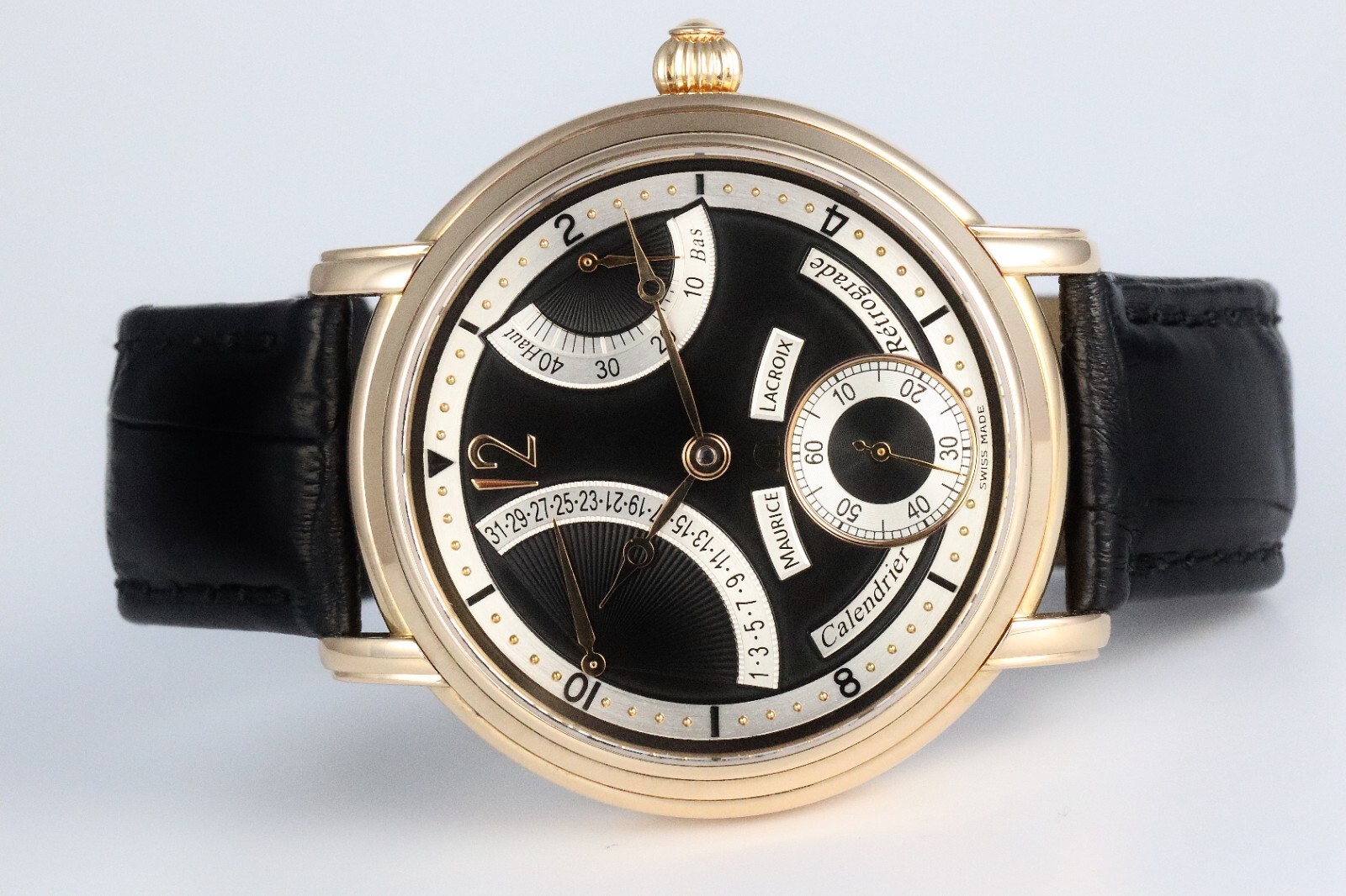 Bild 1 - Maurice Lacroix Masterpiece Calendrier Retrograde 18k Rosegold Dif AVS18105 X