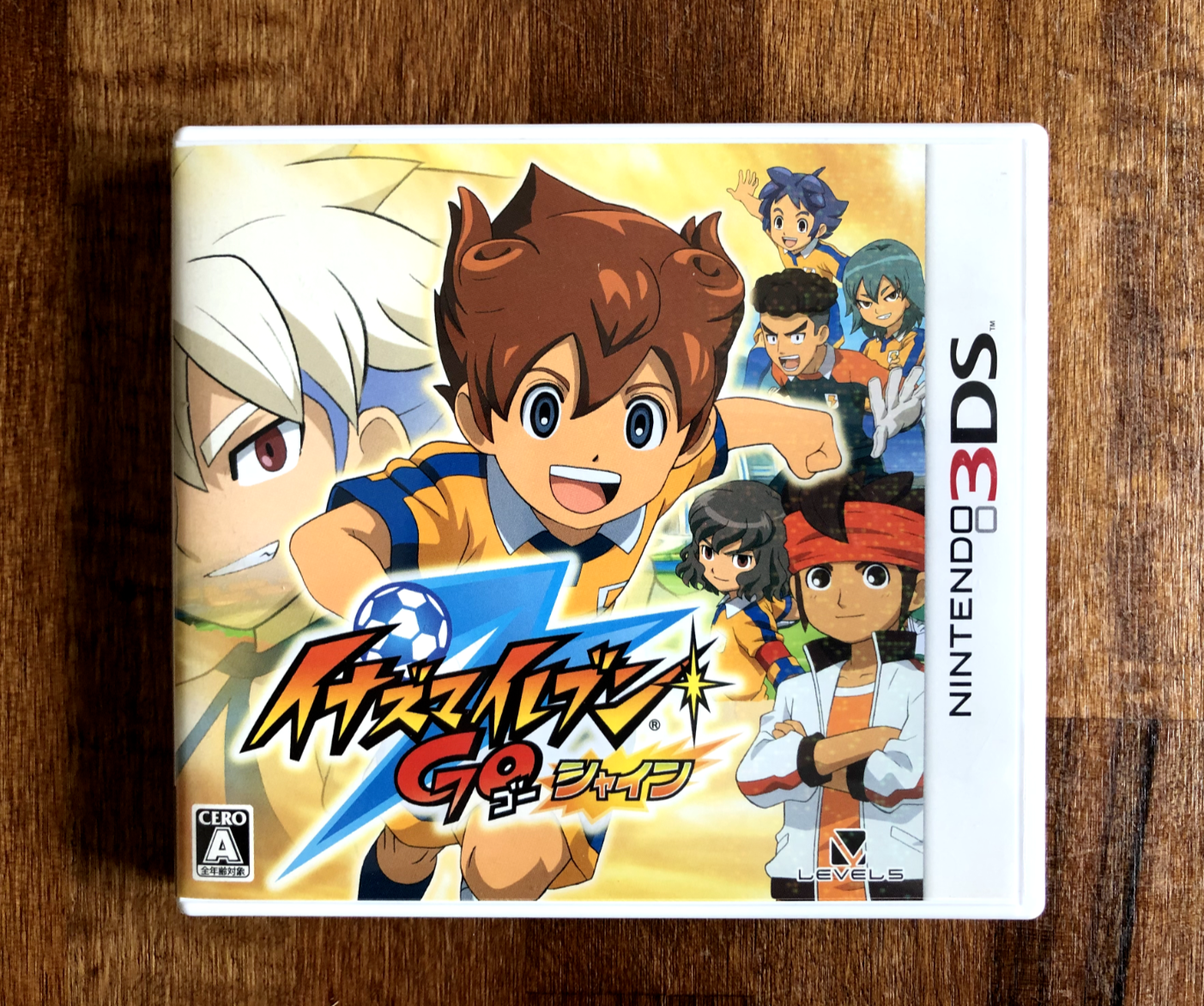 INAZUMA ELEVEN GO SHINE - Nintendo 3DS NTSC-J Japan ** w/ Inserts **
