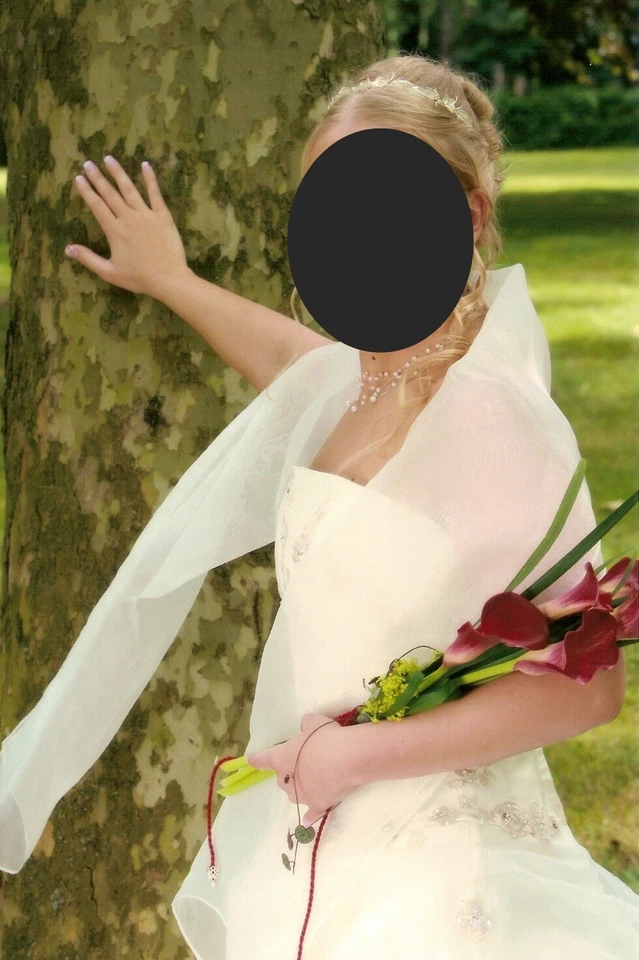 Hochwertiges Brautkleid Hochzeitskleid Gr 44 42 46 Hochzeit Kleid Nana Couture L - Bild 1 von 4