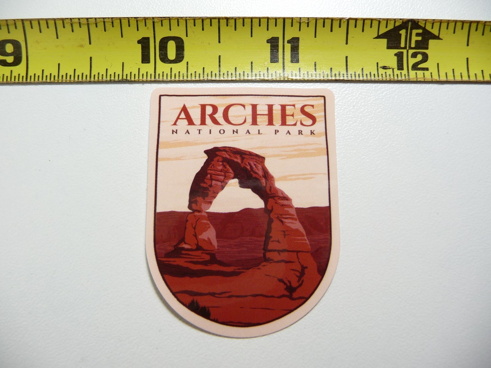 Glossy NPS Arches National Park Vacation Decal Sticker  