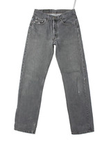 Levi's 501 W30 L32 Jeans Gebraucht Schwarz (Cod.SJ232) Levis Hergestellt IN USA