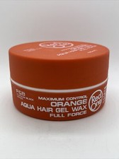 Red One Maximum Control Orange Aqua Hair Gel Wax Full Force