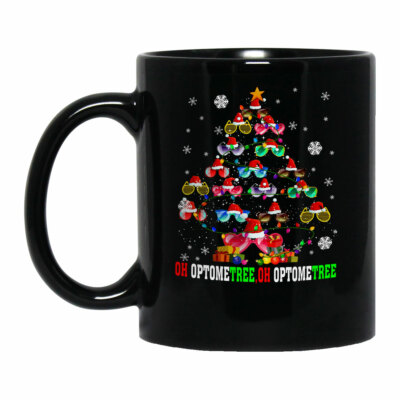 Oh Optometree Funny Christmas Tree Lights Sunglasses Santa